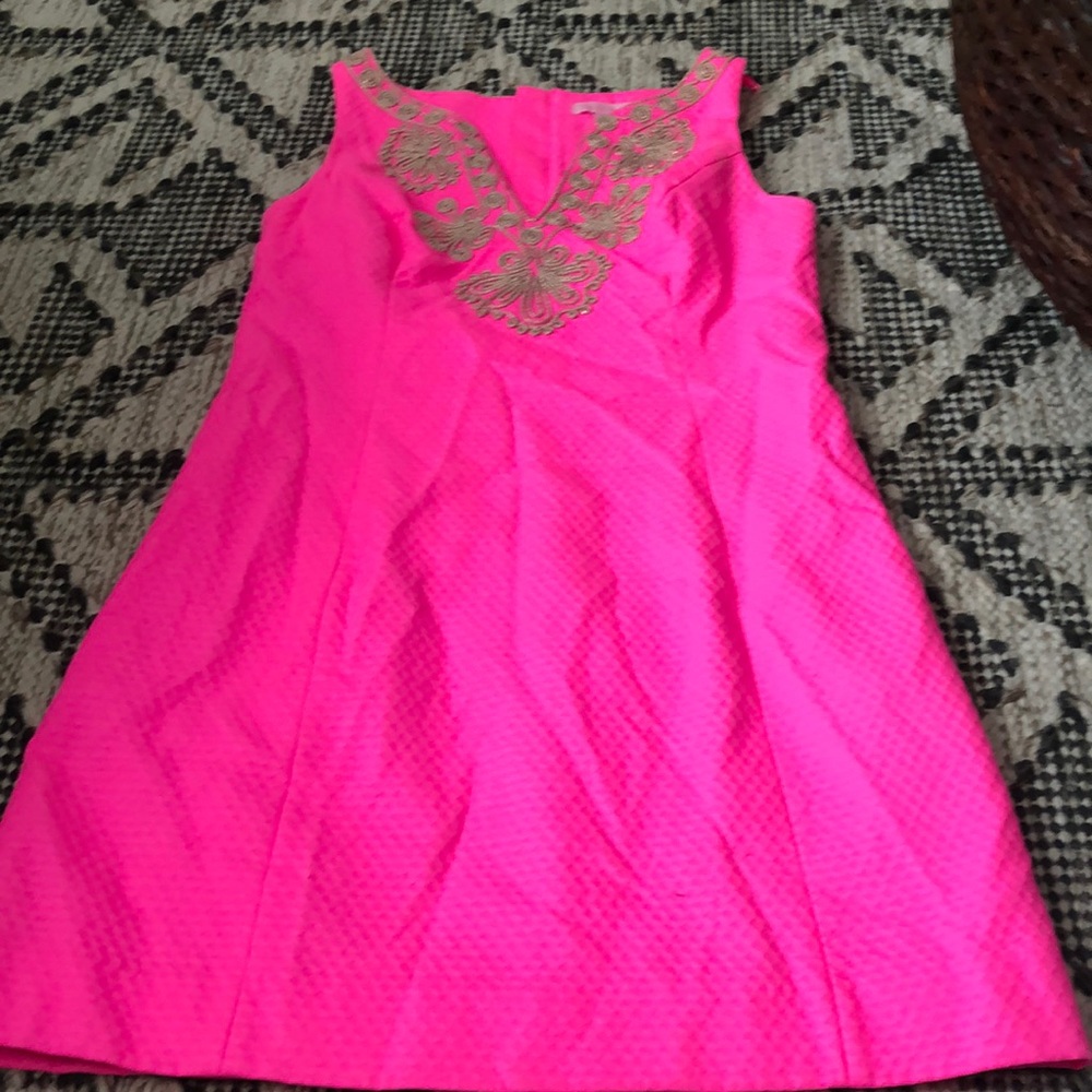 Hot Pink Lilly Pulitzer Shift Dress